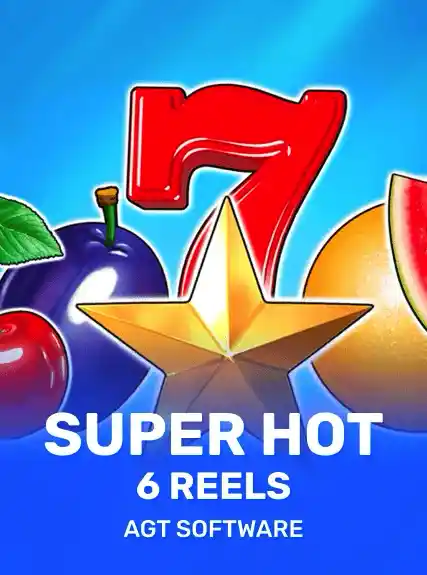Super Hot 6 reels game tile